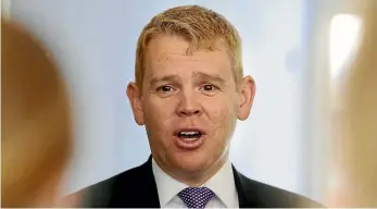  ?? JOHN BISSET/ STUFF ?? Education Minister Chris Hipkins issued an assurance to Unitec students that the institute’s extreme financial difficulti­es are being addressed.