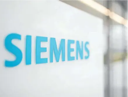  ?? Foto: E.P. ?? Siemens Energy pierde 787 millones de euros en su primer semestre fiscal.