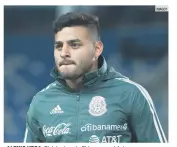  ?? IMAGO7 ?? ALEXIS VEGA. El delantero de Chivas no podría jugar.