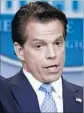  ?? Pablo Martinez Monsivais AP ?? ANTHONY SCARAMUCCI used a string of expletives in an interview about White House Chief of Staff Reince Priebus.