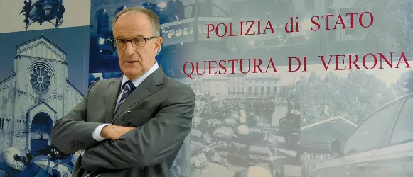  ??  ?? Questore
Enzo Giuseppe Mangini è questore di Verona da due anni. Sta coordinand­o gli interventi sulla sicurezza in città