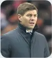  ??  ?? LEADER... Gerrard