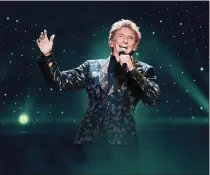  ?? PHOTO COURTESY OF STILLETO ENTERTAINM­ENT ?? Barry Manilow will perform at Little Caesars Arena on Tuesday, Aug. 22.