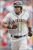  ?? HUNTER MARTIN — GETTY IMAGES ?? Former Giants left fielder Melky Cabrera announced his retirement after 15 seasons.