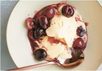  ?? ?? Cherries Jubilee, a sauce made from sugared, butter-sauteed cherries flambeed with either kirsch or brandy, then poured over ice cream, was named in honor of Queen Victoria’s Diamond Jubilee in 1897.
