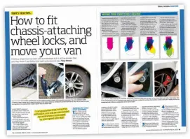  ??  ?? Tony Brown has lots of sound advice about manoeuvrin­g your caravan