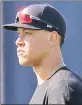  ??  ?? AARON JUDGE Has never started at leadoff spot in majors.