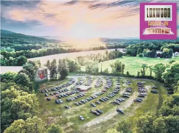  ??  ?? Loxwood Meadow will be the setting for the American-style drive-in movies