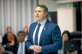  ?? DAVID UNWIN/ STUFF ?? Manawatu¯ councillor Shane Casey is unconvince­d that a joint economic developmen­t agency with Palmerston North is the way to go for the region.