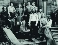  ?? / ?? Jeanne Lamon, upper left, with the orchestra in 1981. Lamon makes sure all the musicians and staff have a voice and know what’s going on.