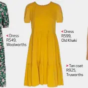  ??  ?? Dress R599, Old Khaki