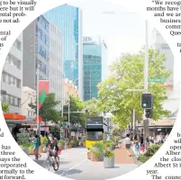  ?? Image: Auckland Council ?? An artist’s impression of the Queen St makeover.