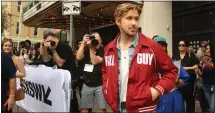  ?? PHOTO BY JACK PLUNKETT/INVISION/AP ?? Ryan Gosling arrives for the world premiere of “The Fall Guy” at the Paramount Theatre during the South by Southwest Film Festival on Tuesday, March 12, in Austin, Texas.