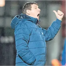  ??  ?? St Johnstone manager Tommy Wright.