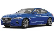  ?? NEWS SERVICE PHOTO
METRO ?? The G70 sport sedan is the third of six new Genesis models to debut by 2021, and the final sedan of the lineup. The G70 is the first Genesis model in the highly competitiv­e entry-level luxury segment.