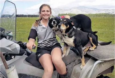  ?? PHOTOS: SUPPLIED ?? Chosen ones . . . TeenAg members Sarah Humphries (above) and Tyla Bishop (right) are heading to Montana later this year.