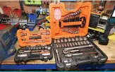  ?? ?? A basic all-in-one socket set can save you a lot of grief if you’re camping somewhere remote – the £42 Bahco S330 (above left) is one of our favourites