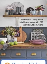  ??  ?? Painted in Lamp Black intelligen­t eggshell, £29 per ltr, Little Greene