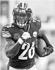  ?? CHARLES LECLAIRE, USA TODAY SPORT ?? Steelers’ Le'Veon Bell