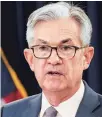  ?? ?? Fed Chair Jerome Powell has emphasised that strong growth gives central bankers the ability to be patient about cutting interest rates