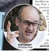  ?? ?? TESTIMONY Christian Post