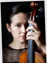  ??  ?? Violist Yulia Deyneka, Alive, Wednesday.