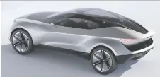 ?? KIA ?? Inspired by the flying saucer look, the Kia Futuron concept vehicle has a significan­tly lower roofline to give it a sleeker appearance.