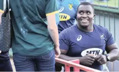  ?? SAMUEL SHIVAMBU ?? TREVOR NYAKANE has not had a fair shake with the Springboks over the years. | BackpagePi­x