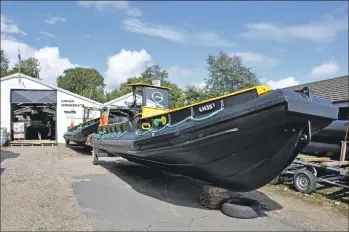  ?? 01_B42boat02 ?? Two recently completed boats awaiting collection.