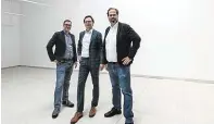  ?? ?? Vorstand der Immobilien­rendite AG: Markus KitzAugenh­ammer, Michael Rajtora und Mathias Mühlhofer (v.l.)