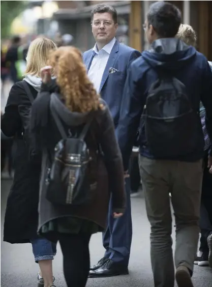  ?? FOTO: NIKLAS TALLQVIST ?? Stefan Björkman talar i försiktiga ordalag om sitt nya jobb. Investerin­gar ska ge avkastning, men en seriös ägare berättar inte om sina avsikter på förhand, säger han.