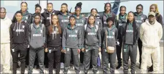  ??  ?? Nigeria’s female cricket team will today in Botswana begin the race for ticket to the ICC World Cup