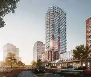  ?? Courtesy of The Hallmark ?? Breaking ground in 2022, The Hallmark’s new Uptown Oaks tower promises a dream retirement for those who take advantage of early reservatio­n opportunit­ies.