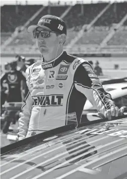  ?? GARY A. VASQUEZ/USA TODAY SPORTS ?? Kyle Busch is seen during practice for the Ruoff Mortgage 500 on March 12 at Phoenix Raceway.