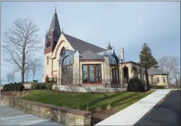  ?? H John Voorhees III / Hearst Connecticu­t Media ?? St. Mary’s Parish in Ridgefield has undergone a series of interior and exterior renovation­s