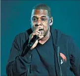 ?? BRAD BARKET/INVISION ?? Jay Z, shown in New York in 2014, was inducted into the Songwriter­s Hall of Fame in New York on Thursday.