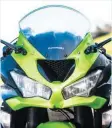  ??  ?? New front end reminds a few readers of Kawasaki’s Ninja 400