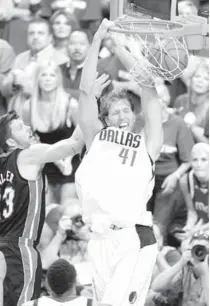  ?? AFP FILE PHOTO ?? Dirk Nowitzki No. 41