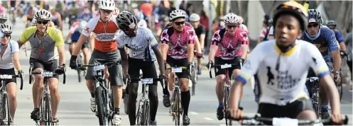  ?? DAVID RITCHIE African News Agency (ANA) ?? THOUSANDS of cyclists are expected to take part in the 42nd edition of the Cape Town Cycle Tour on Sunday.