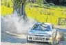  ?? PHOTO: FAST EXPOSURE PHOTOGRAPH­Y ?? Spraying stones . . . Andrew Graves is back to defend his Lawrence Club Rally title in his hardtobeat Mitsubishi Evo 3.