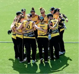  ?? GETTY IMAGES ?? The Wellington Blaze, the defending champions, will host the Auckland Hearts in the Super Smash T20 final at the Basin Reserve tomorrow.