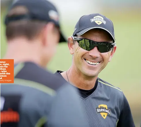  ?? PICTURES: Getty Images ?? Old and the new: Justin Langer, right, has high hopes for paceman Nathan Coulter-Nile, who locks horns with the England batsmen this weekend