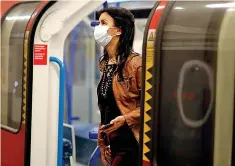  ??  ?? Commuters will have to wear face coverings from June 15