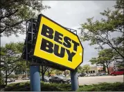  ?? SCOTT OLSON / GETTY IMAGES ?? Best Buy has expanded its national distributi­on centers in an effort to speed up delivery times. It also has improved its website and phone app so that customers can better order online.