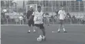  ??  ?? Braziliani Bruno Arrabal me topin gjatë një triblimi në stërvitje