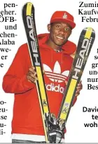  ?? Foto: Christof Birbaumer ?? David Alaba meldete seinen Hauptwohns­itz im Tiroler Kirchberg an.