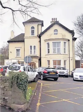  ?? Google Earth ?? > The Rise on Penhill Road, Llandaff, Cardiff, which is to be demolished