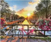  ??  ?? Picture-perfect Amsterdam.