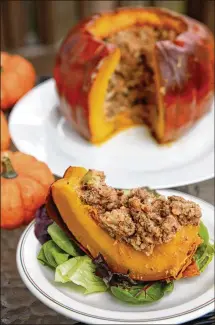  ?? ?? Stuffed Pumpkin Dinner.