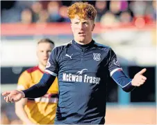  ??  ?? Simon Murray spent time on loan at Dundee.